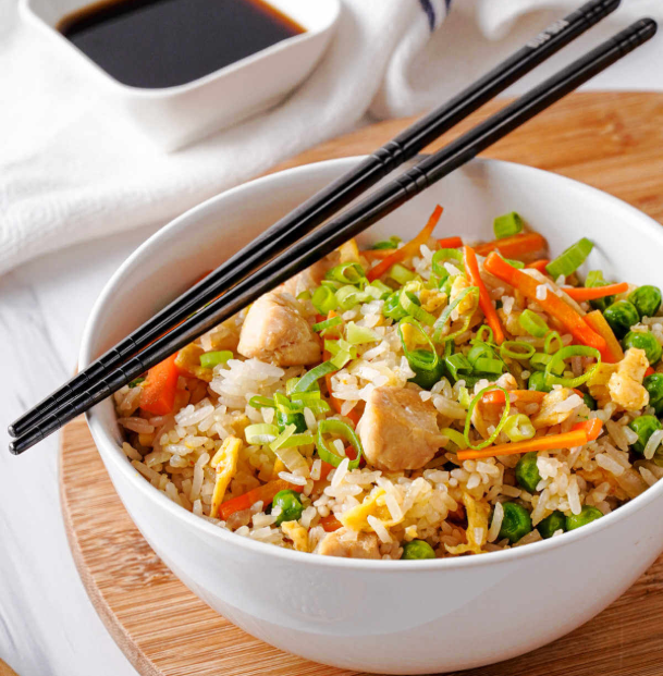 Nepali fried rice at Bánh Mì Chhen Leuven
